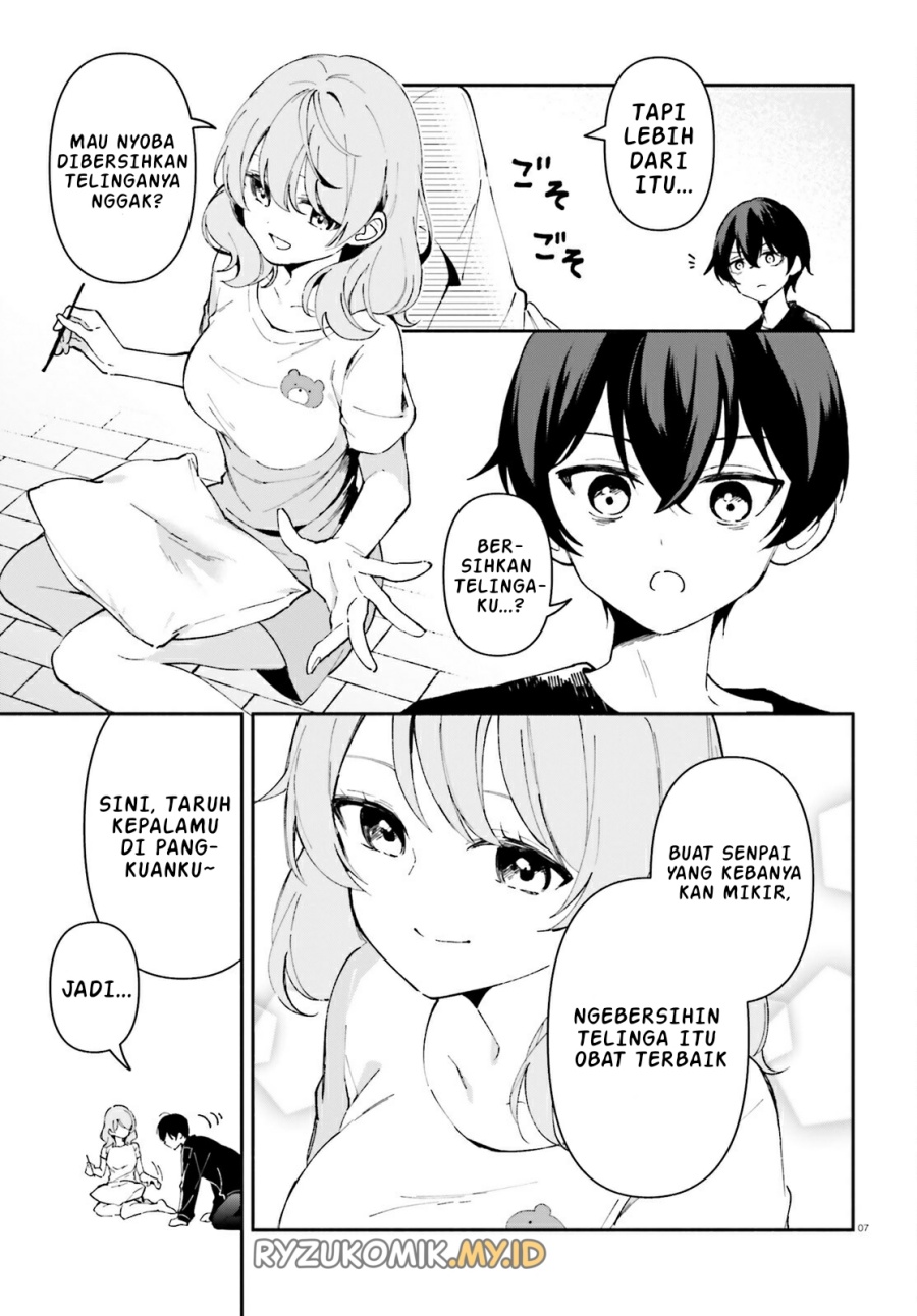 Issho Ni Netaindesu Yo Ne Senpai To Amaku Sasayakarete Konya Mo Nemurenai Chapter 3 Halaman 7