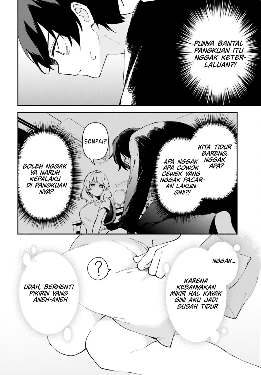Issho Ni Netaindesu Yo Ne Senpai To Amaku Sasayakarete Konya Mo Nemurenai Chapter 3 Halaman 8