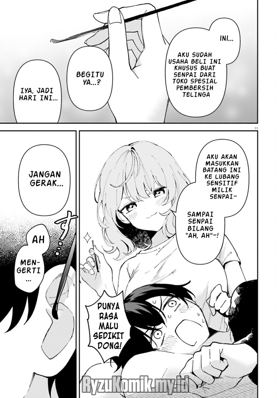 Issho Ni Netaindesu Yo Ne Senpai To Amaku Sasayakarete Konya Mo Nemurenai Chapter 3 Halaman 11
