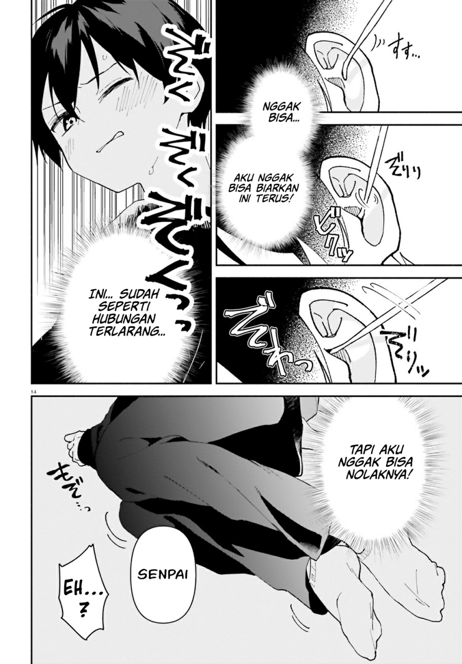 Issho Ni Netaindesu Yo Ne Senpai To Amaku Sasayakarete Konya Mo Nemurenai Chapter 3 Halaman 14