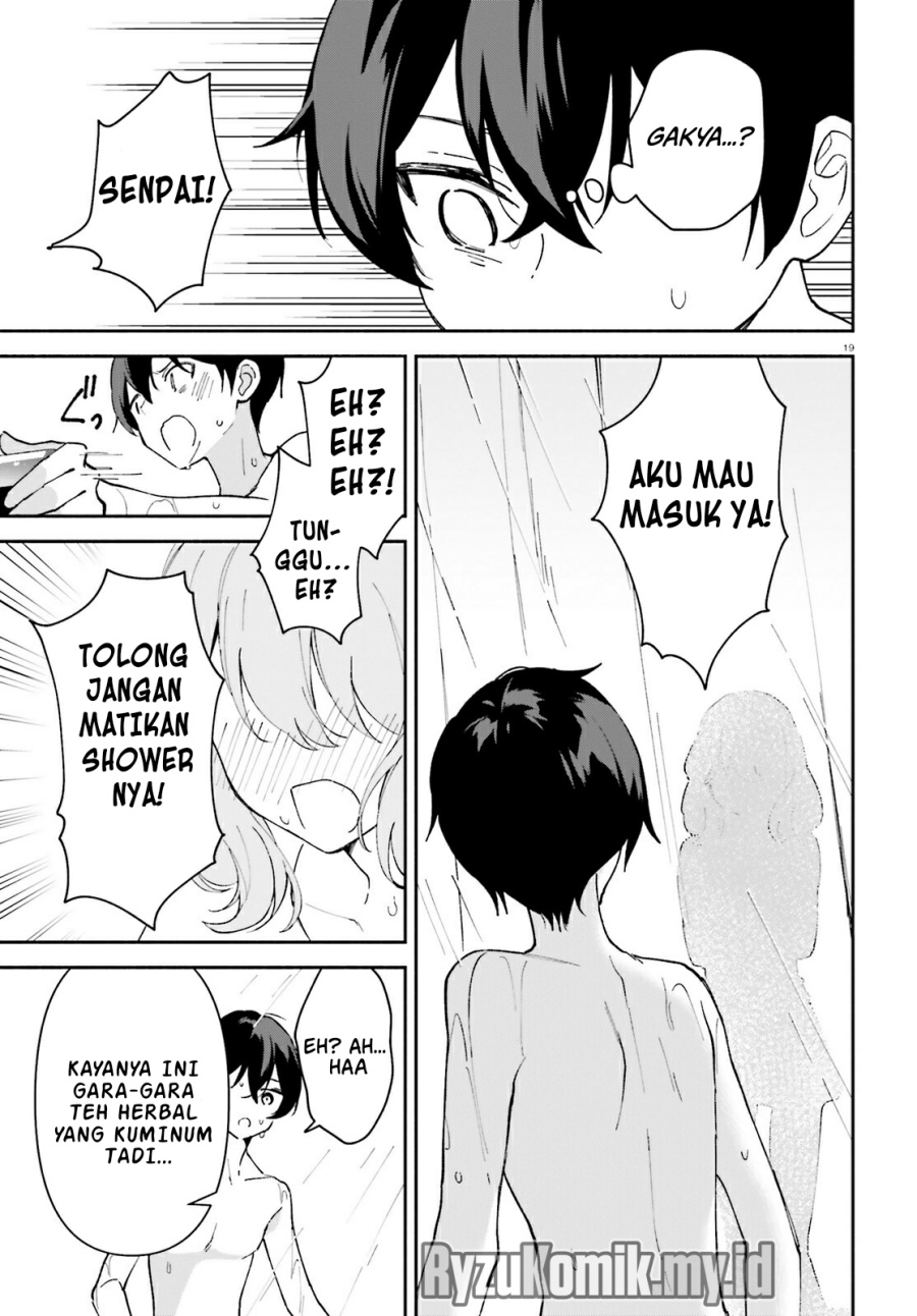Issho Ni Netaindesu Yo Ne Senpai To Amaku Sasayakarete Konya Mo Nemurenai Chapter 3 Halaman 19