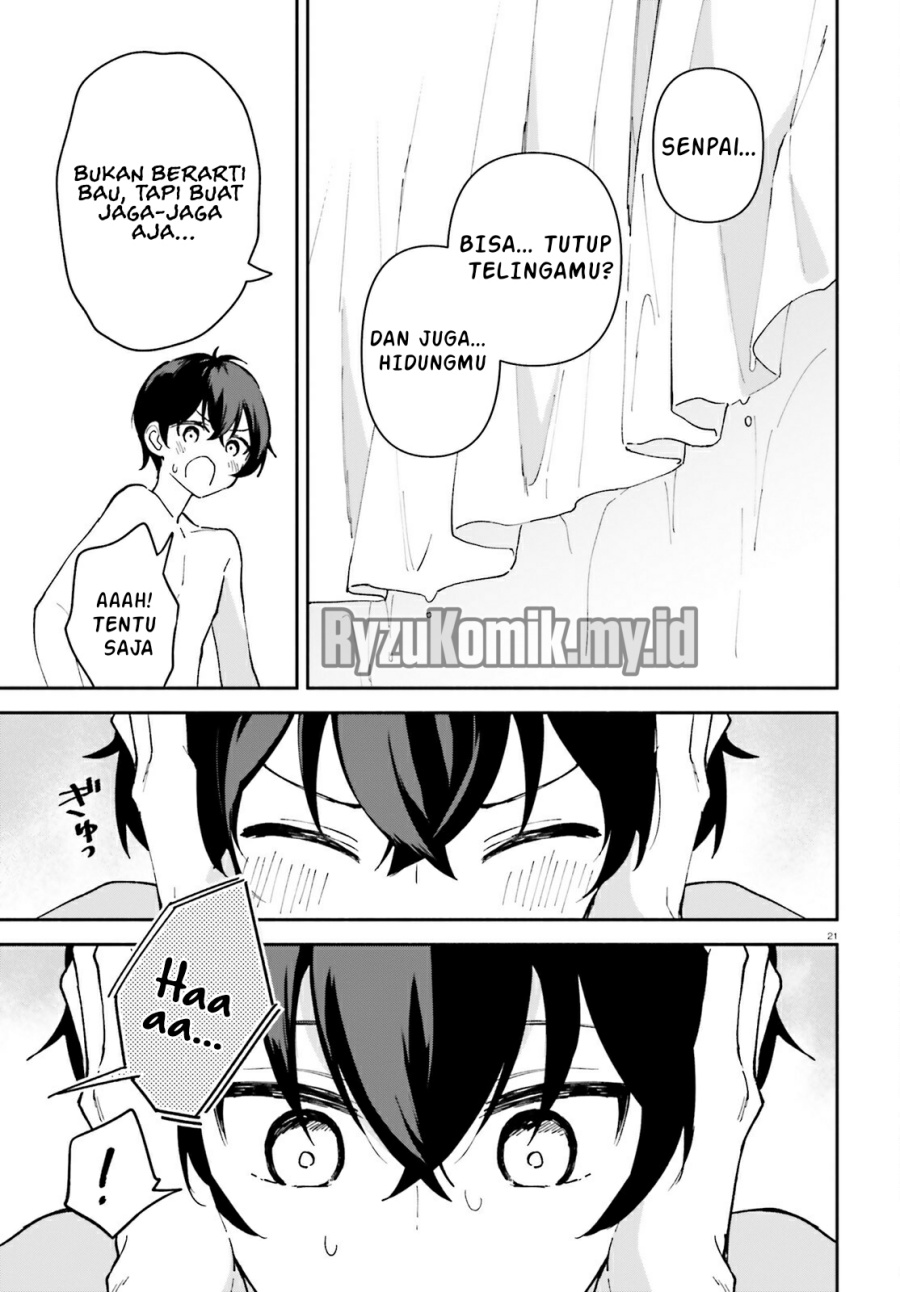 Issho Ni Netaindesu Yo Ne Senpai To Amaku Sasayakarete Konya Mo Nemurenai Chapter 3 Halaman 21