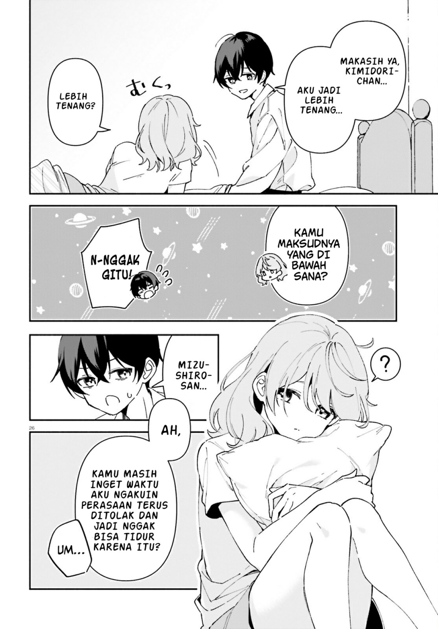 Issho Ni Netaindesu Yo Ne Senpai To Amaku Sasayakarete Konya Mo Nemurenai Chapter 3 Halaman 26