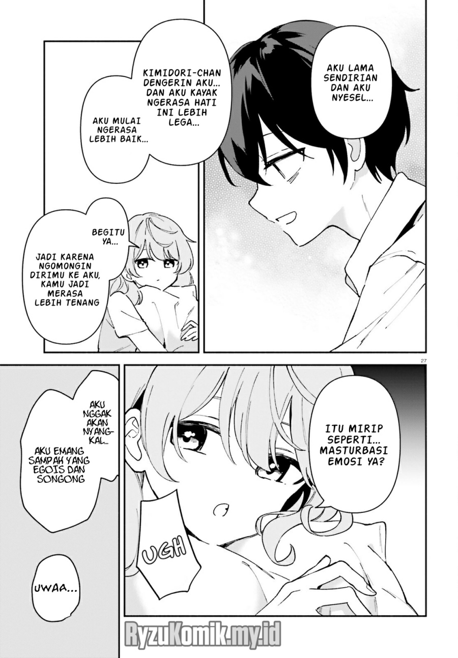 Issho Ni Netaindesu Yo Ne Senpai To Amaku Sasayakarete Konya Mo Nemurenai Chapter 3 Halaman 27