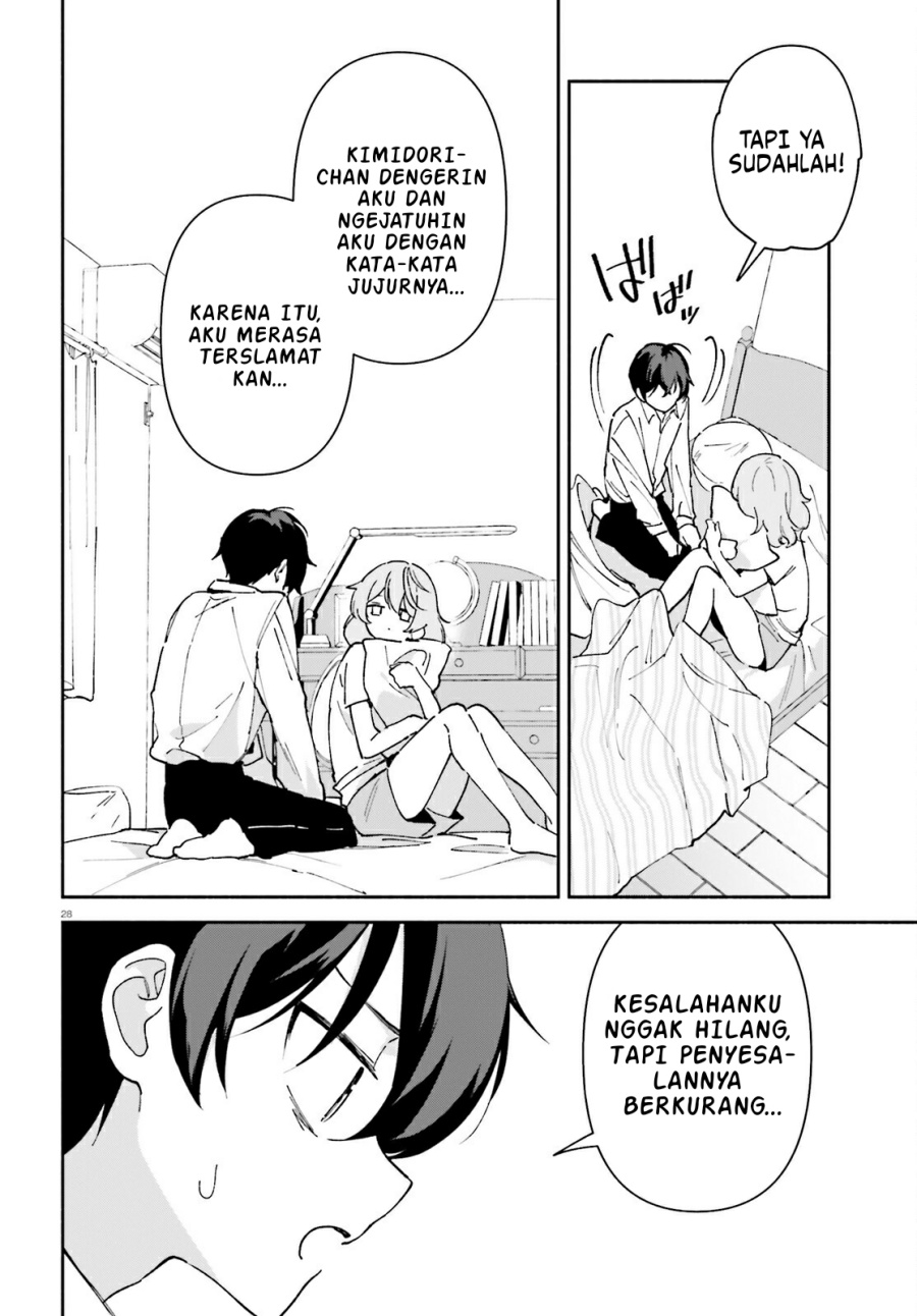 Issho Ni Netaindesu Yo Ne Senpai To Amaku Sasayakarete Konya Mo Nemurenai Chapter 3 Halaman 28