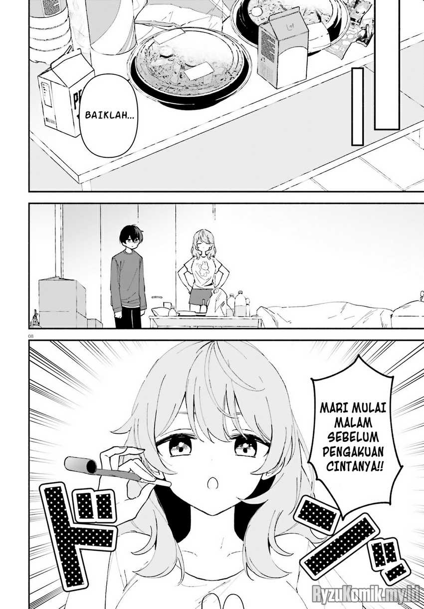 Issho Ni Netaindesu Yo Ne Senpai To Amaku Sasayakarete Konya Mo Nemurenai Chapter 4 Halaman 9