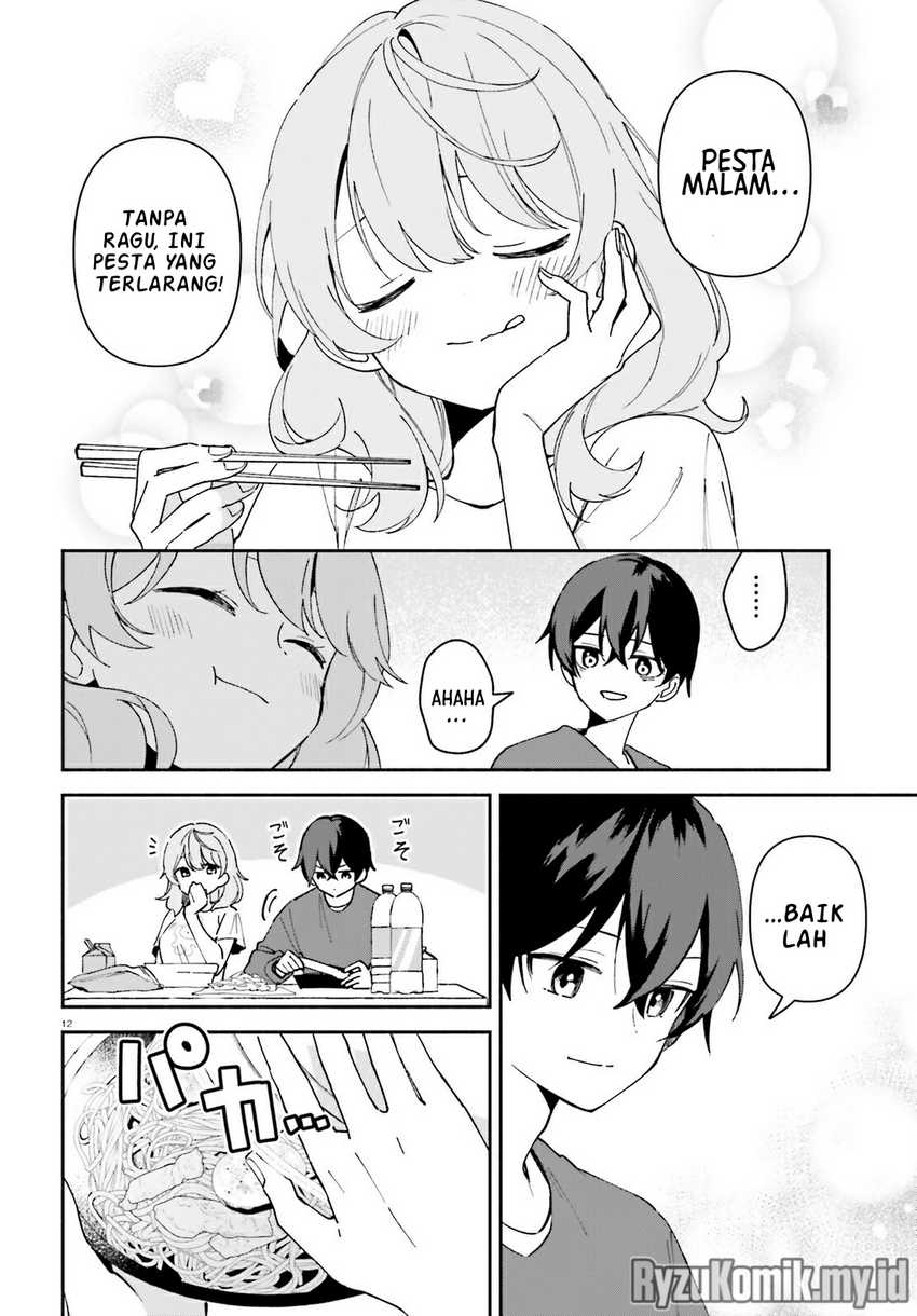 Issho Ni Netaindesu Yo Ne Senpai To Amaku Sasayakarete Konya Mo Nemurenai Chapter 4 Halaman 13