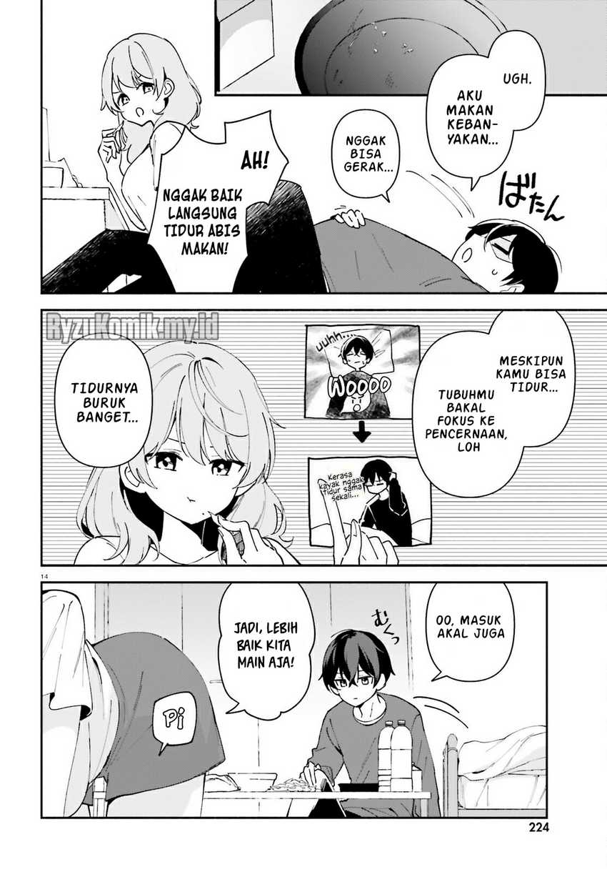 Issho Ni Netaindesu Yo Ne Senpai To Amaku Sasayakarete Konya Mo Nemurenai Chapter 4 Halaman 15