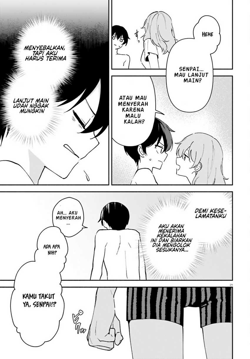 Issho Ni Netaindesu Yo Ne Senpai To Amaku Sasayakarete Konya Mo Nemurenai Chapter 4 Halaman 22