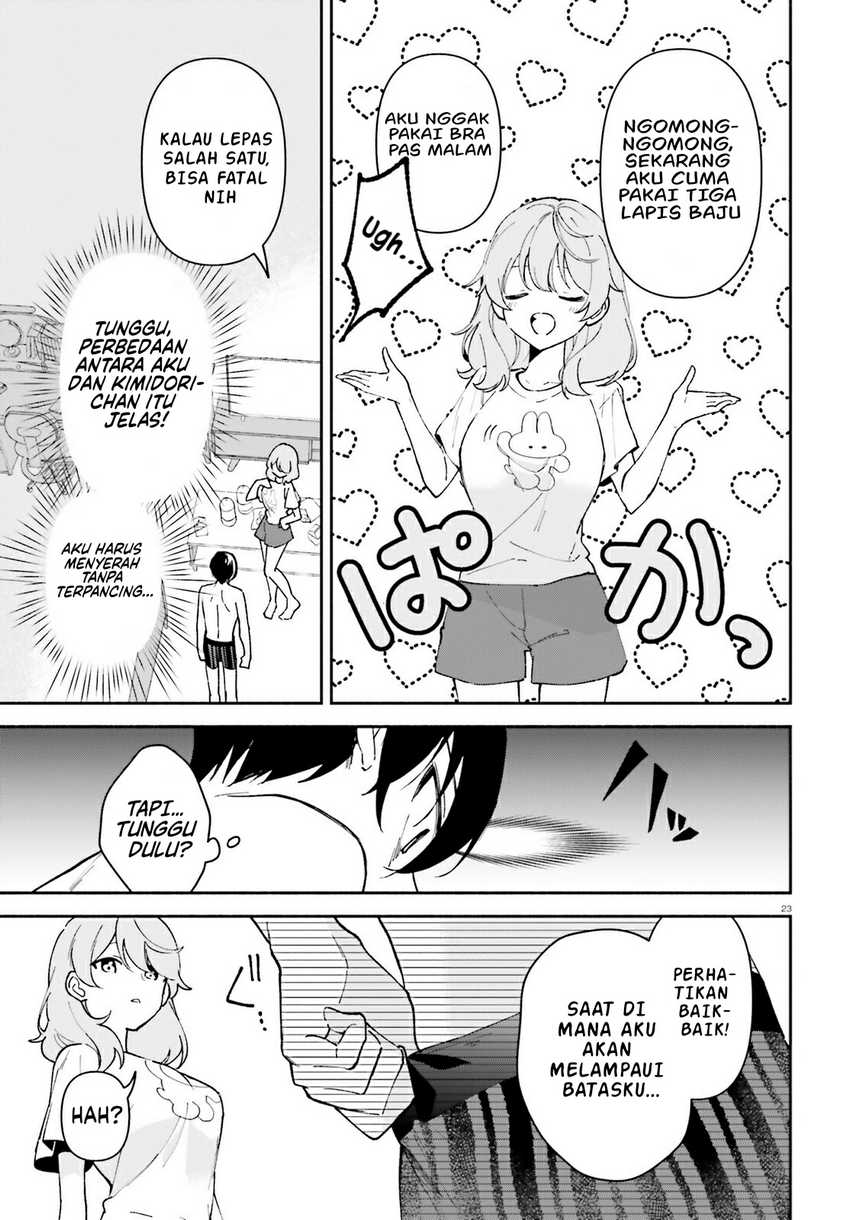 Issho Ni Netaindesu Yo Ne Senpai To Amaku Sasayakarete Konya Mo Nemurenai Chapter 4 Halaman 24