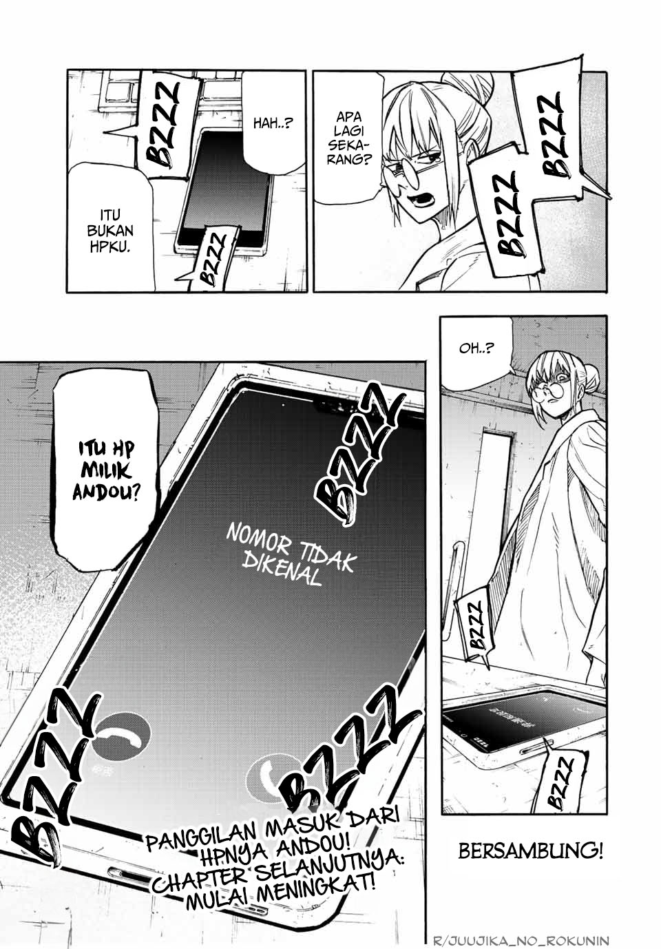 Juujika No Rokunin Chapter 140 Halaman 21
