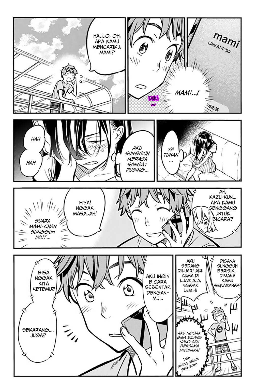 Kanojo Okarishimasu Chapter 14 Halaman 8