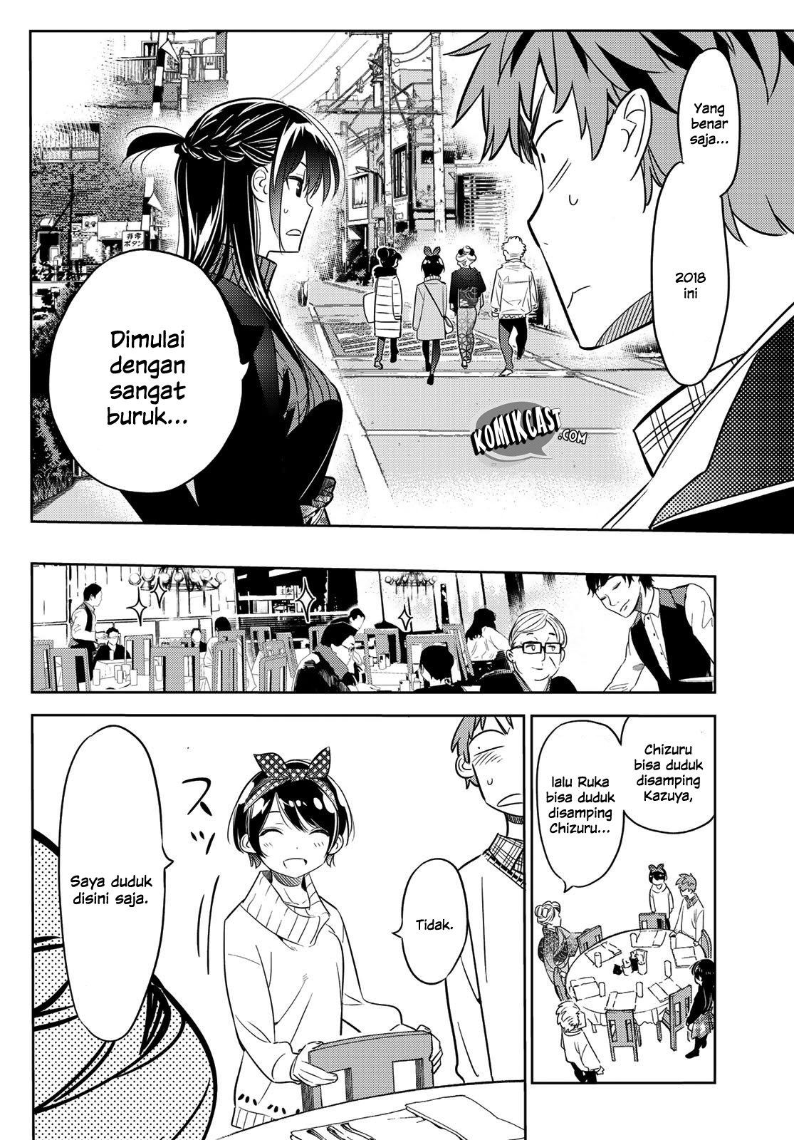 Kanojo Okarishimasu Chapter 34 Halaman 8