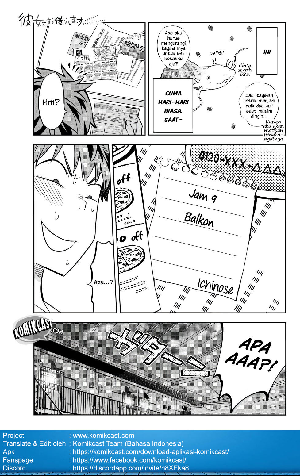 Kanojo Okarishimasu Chapter 41 Halaman 2