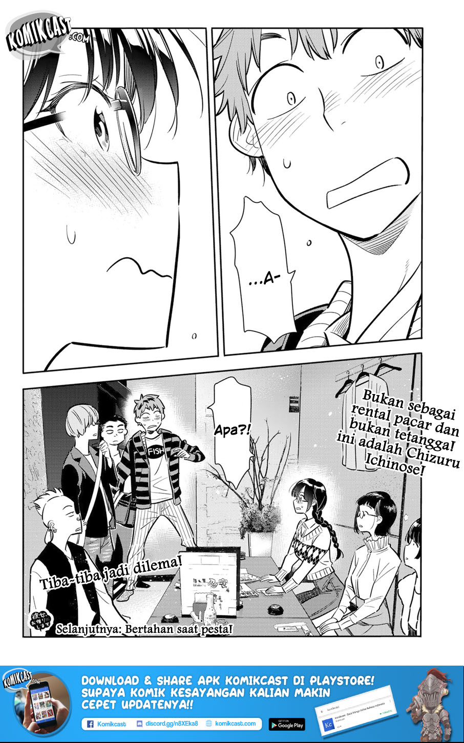 Kanojo Okarishimasu Chapter 70 Halaman 22