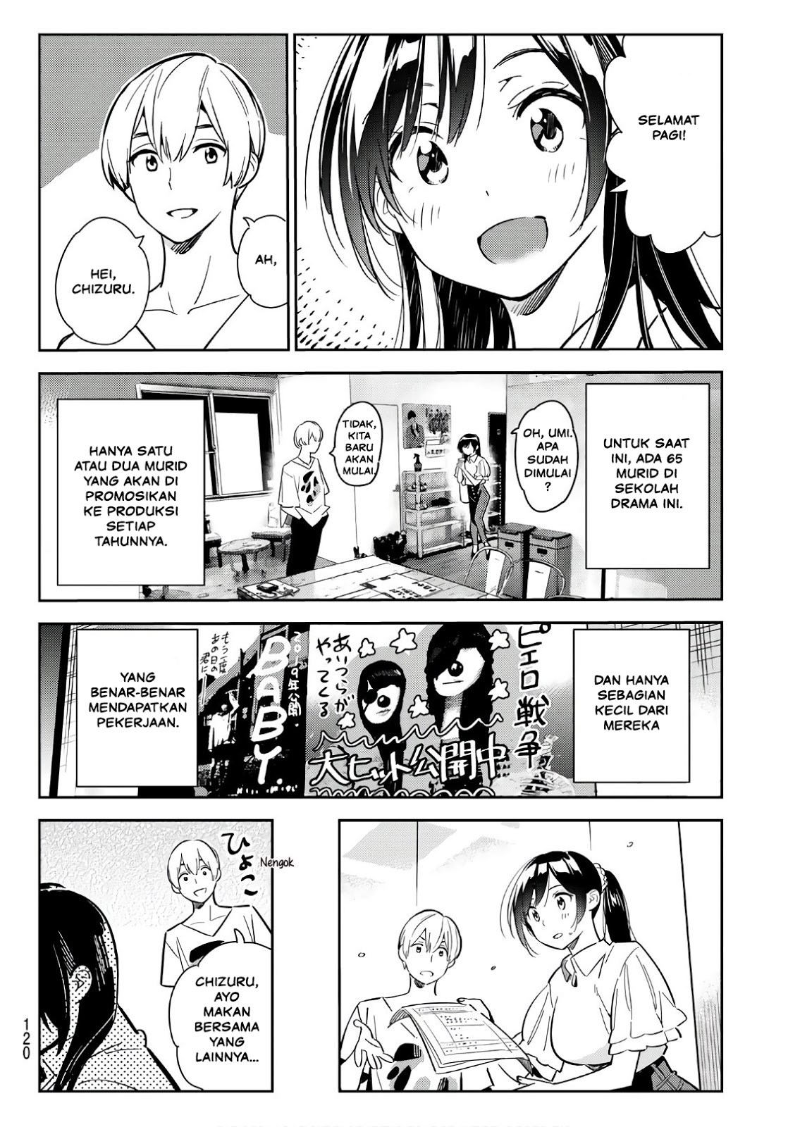 Kanojo Okarishimasu Chapter 99 Halaman 9