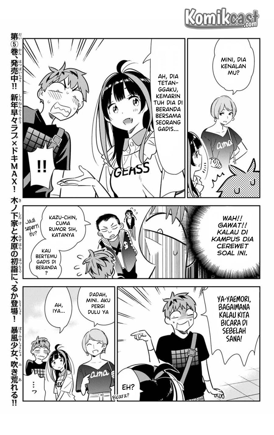 Kanojo Okarishimasu Chapter 106 Halaman 15