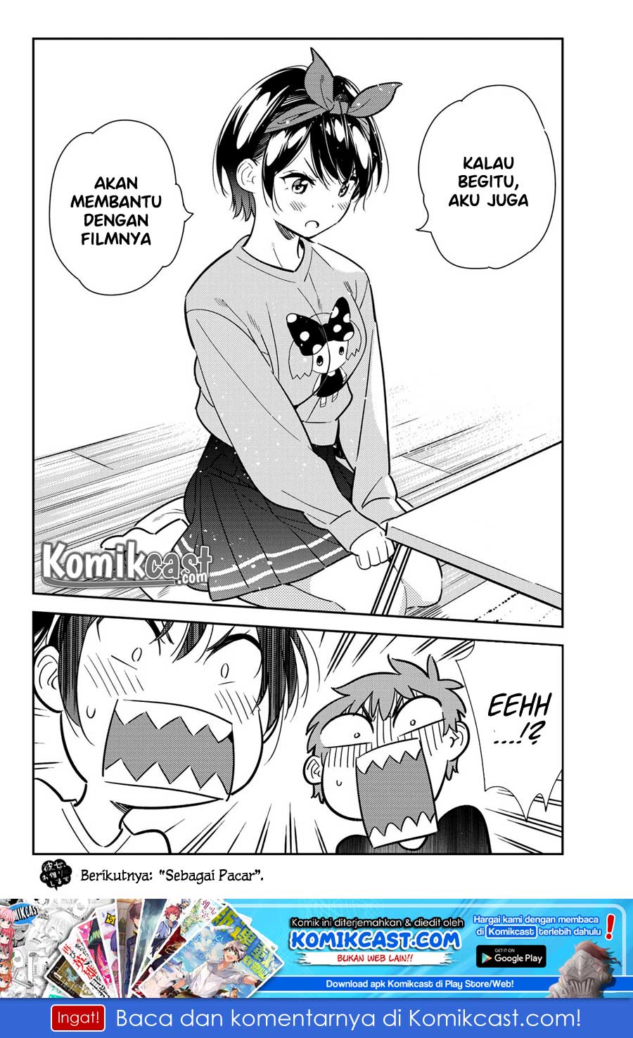 Kanojo Okarishimasu Chapter 110 Halaman 22