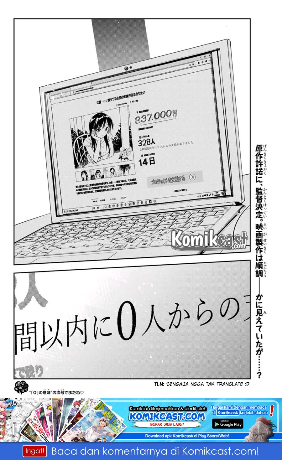 Kanojo Okarishimasu Chapter 117 Halaman 21