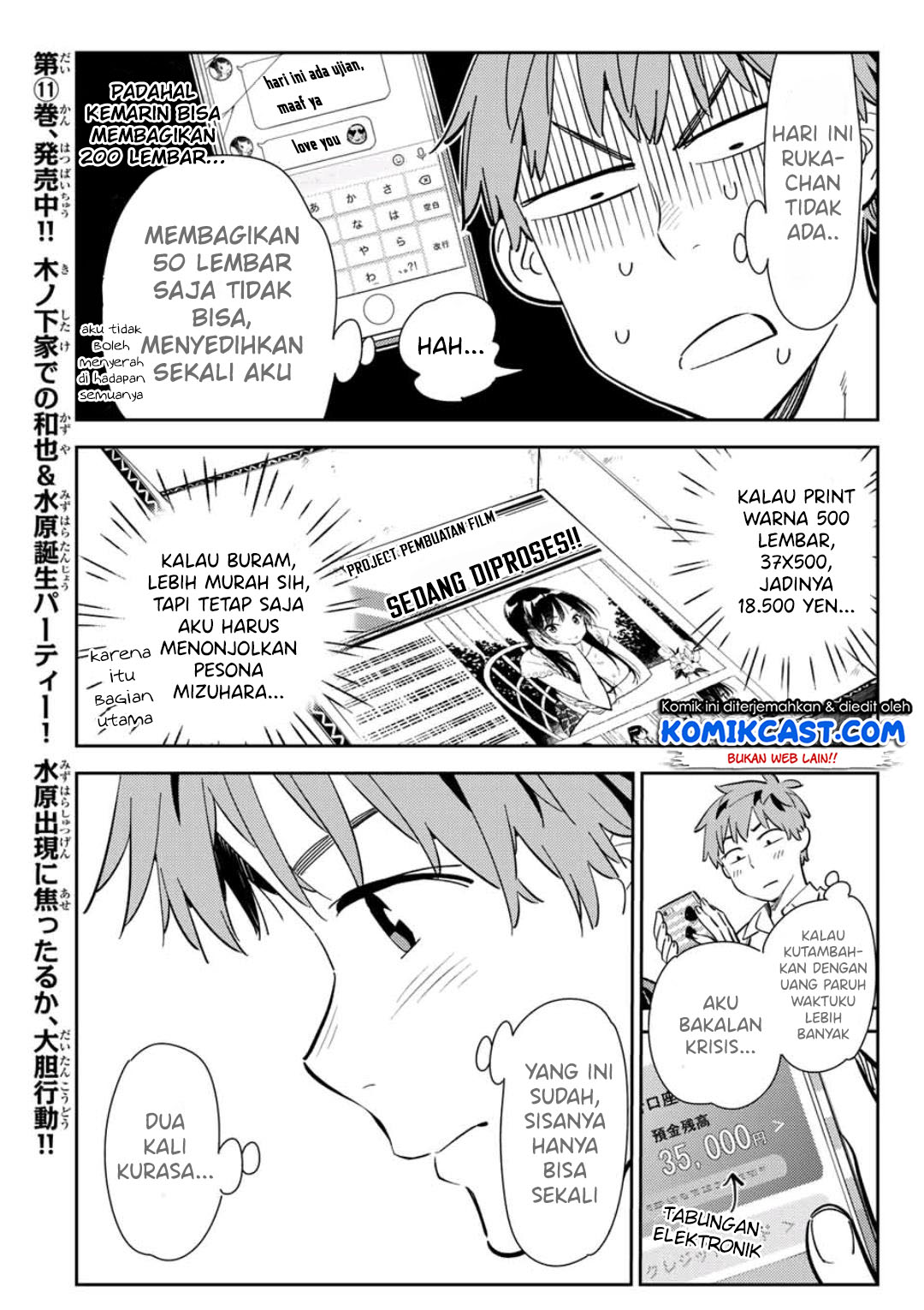 Kanojo Okarishimasu Chapter 120 Halaman 8