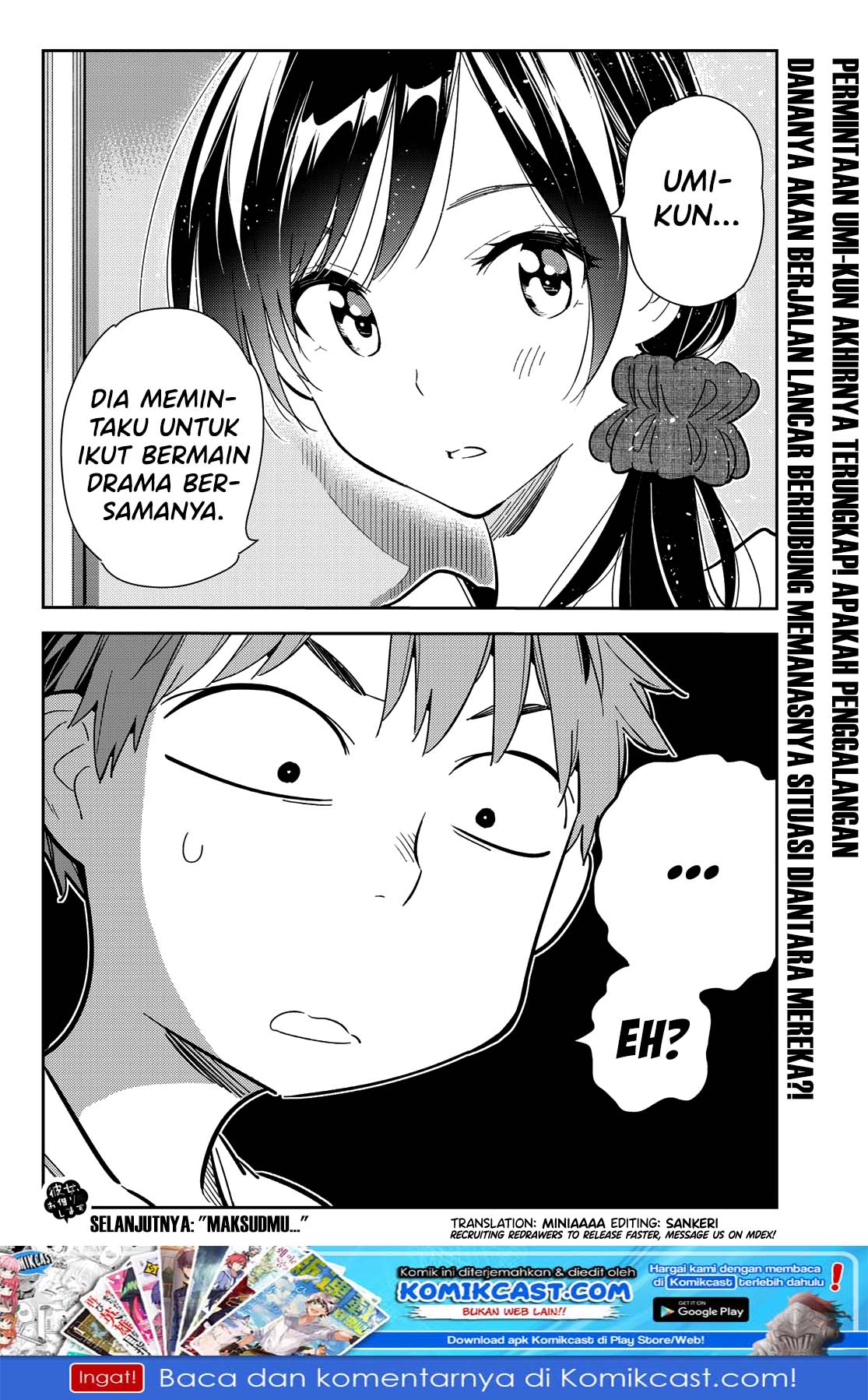 Kanojo Okarishimasu Chapter 123 Halaman 21
