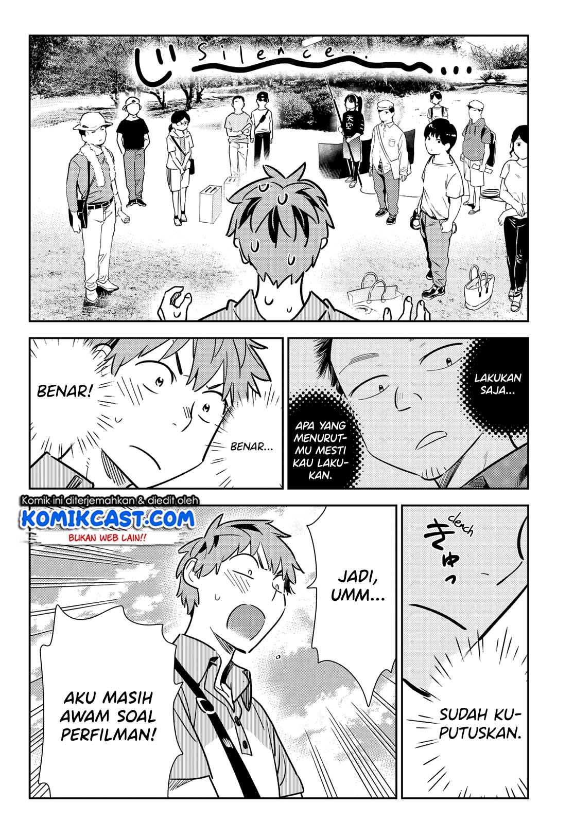 Kanojo Okarishimasu Chapter 128 Halaman 17
