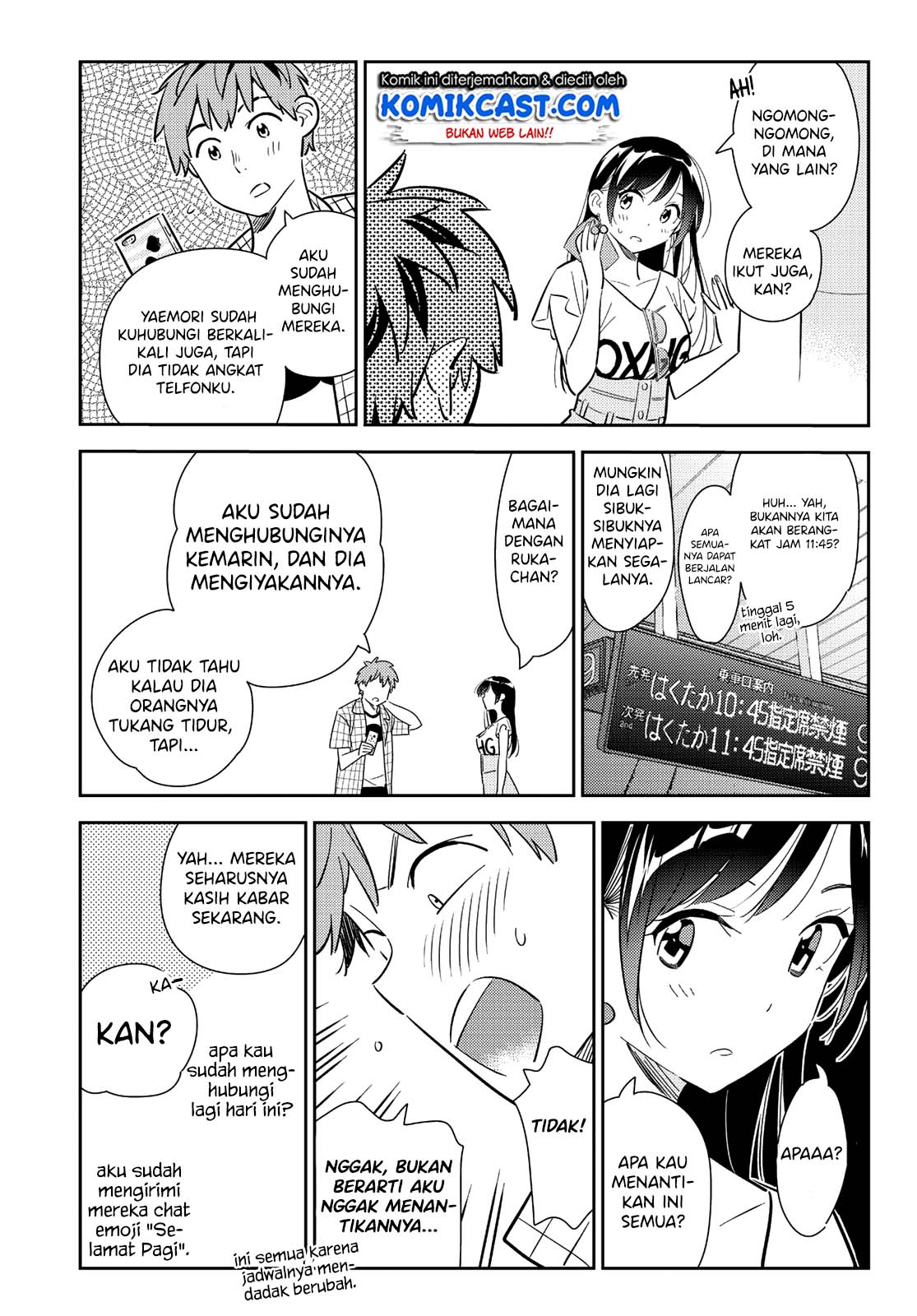 Kanojo Okarishimasu Chapter 132 Halaman 14