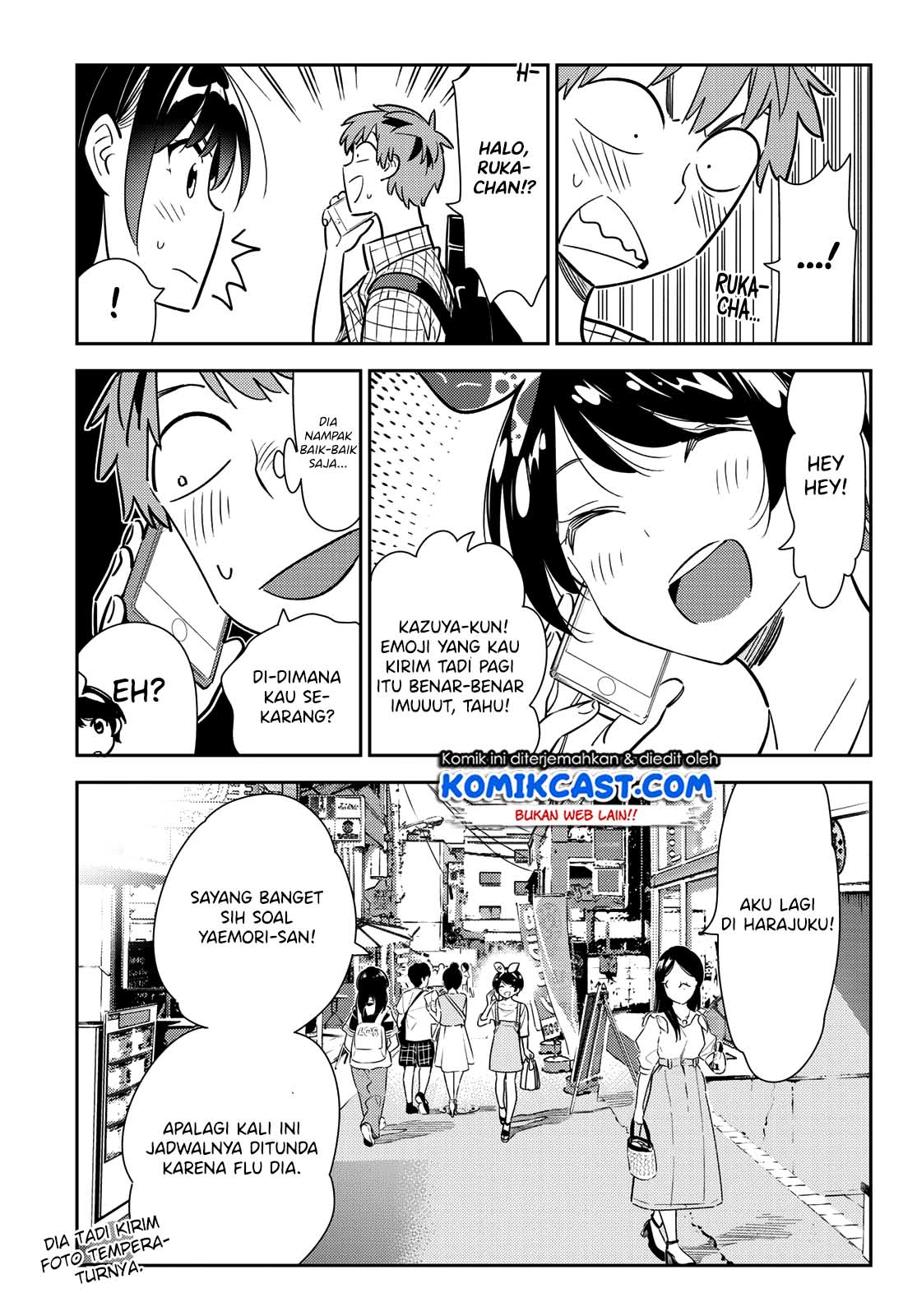Kanojo Okarishimasu Chapter 133 Halaman 12