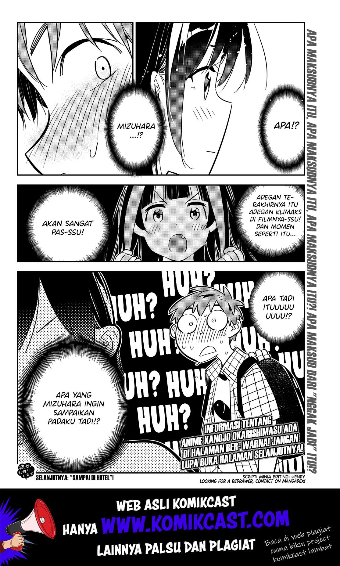 Kanojo Okarishimasu Chapter 134 Halaman 21