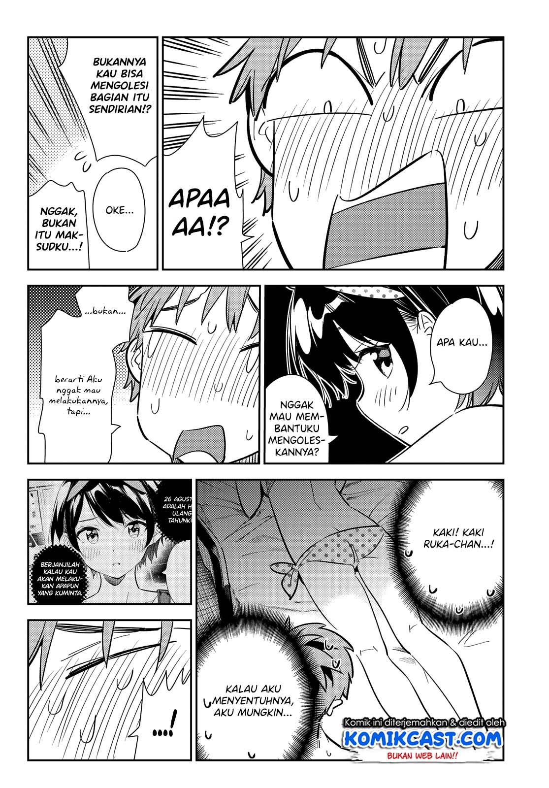 Kanojo Okarishimasu Chapter 140 Halaman 15