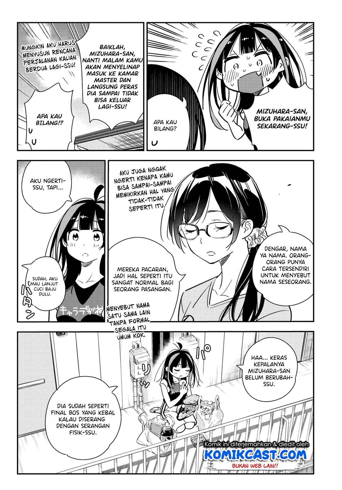 Kanojo Okarishimasu Chapter 144 Halaman 17
