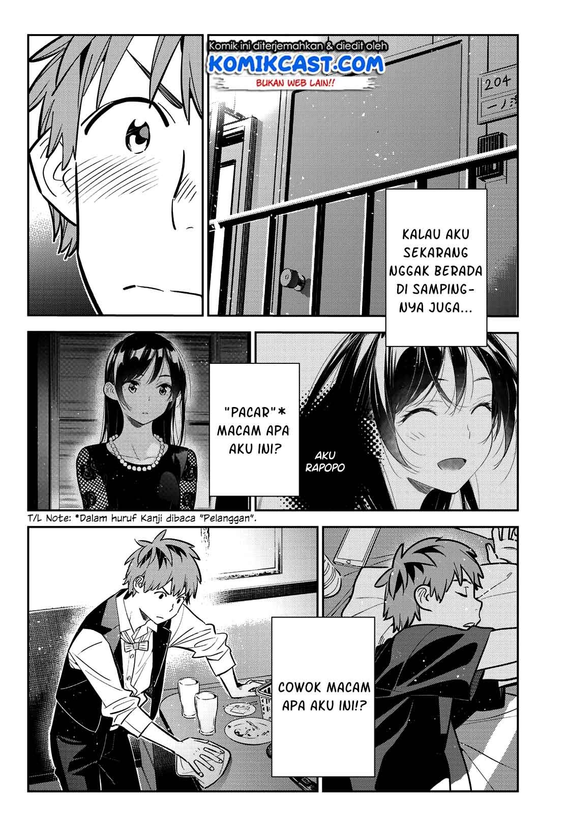 Kanojo Okarishimasu Chapter 157 Halaman 17