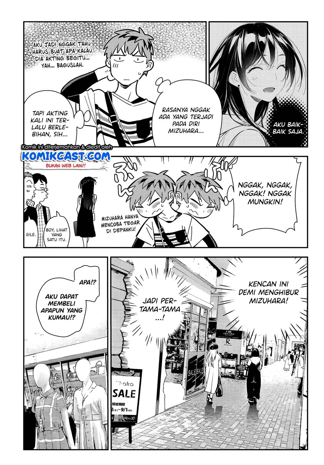 Kanojo Okarishimasu Chapter 158 Halaman 10