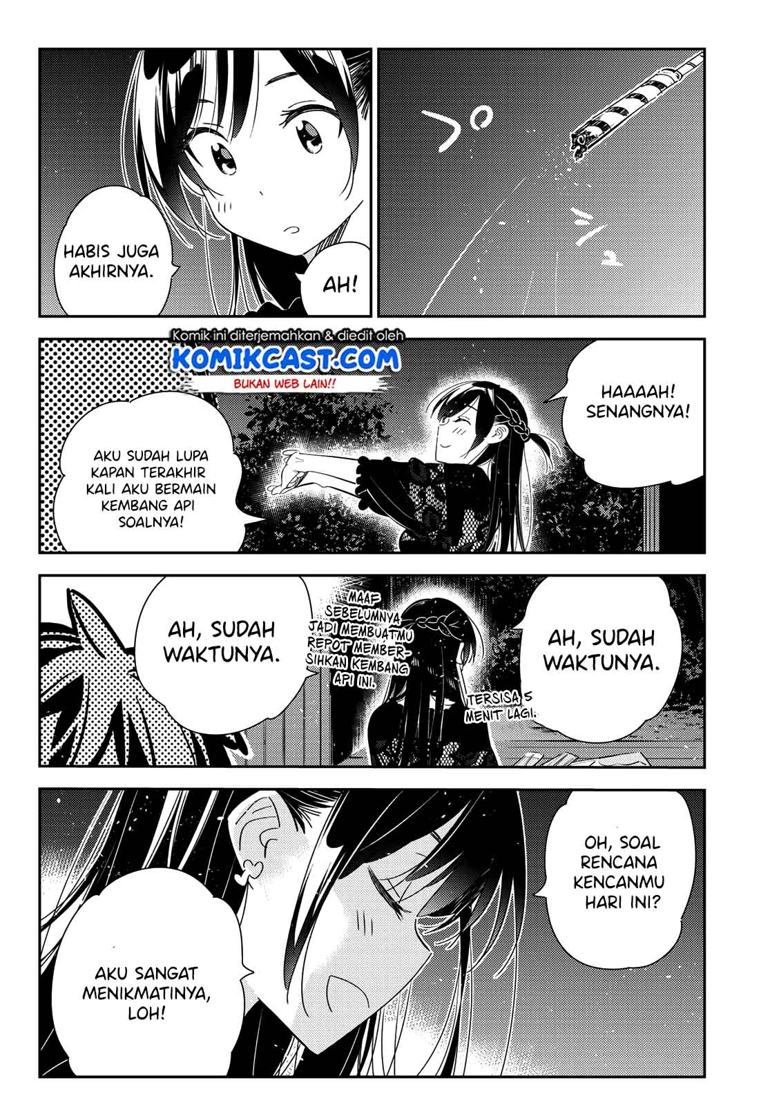 Kanojo Okarishimasu Chapter 163 Halaman 18