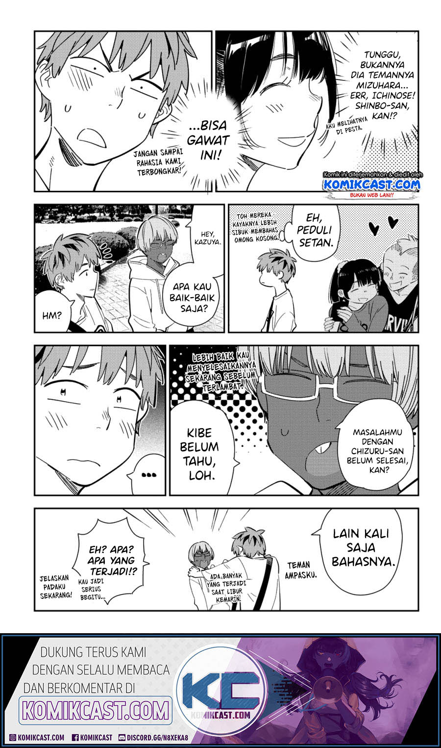 Kanojo Okarishimasu Chapter 168 Halaman 9