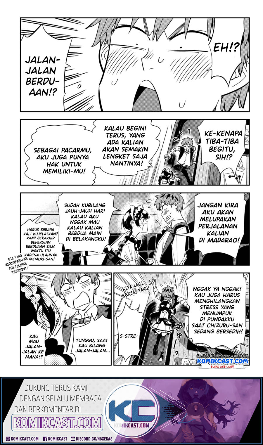 Kanojo Okarishimasu Chapter 168 Halaman 19