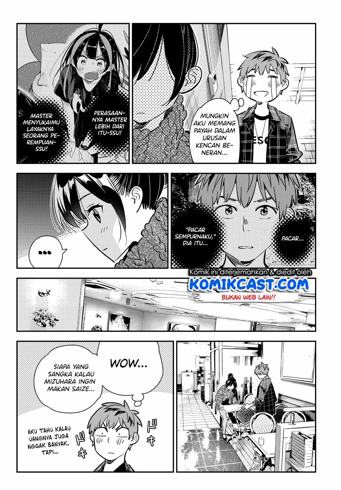Kanojo Okarishimasu Chapter 172 Halaman 15