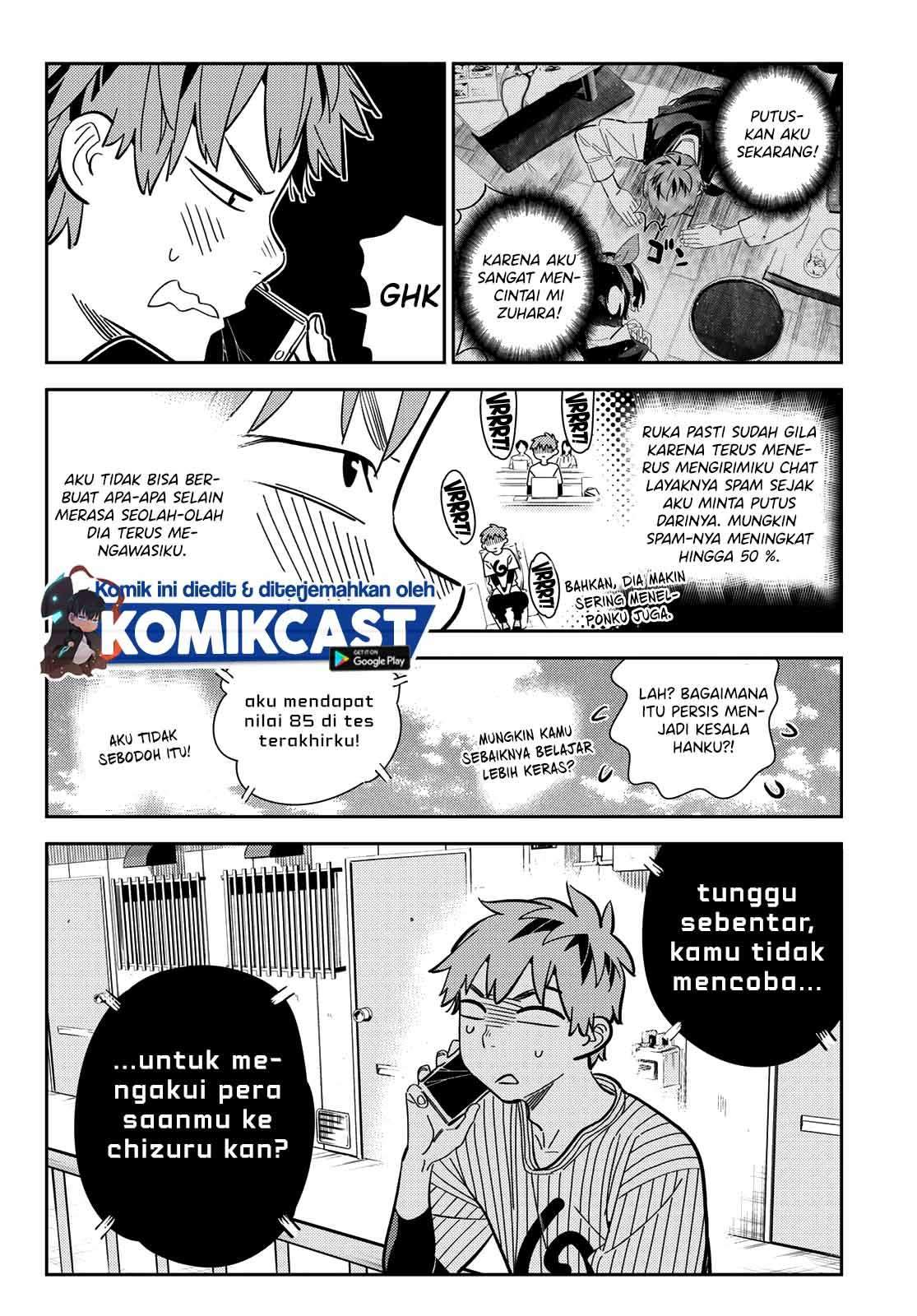 Kanojo Okarishimasu Chapter 184 Halaman 9
