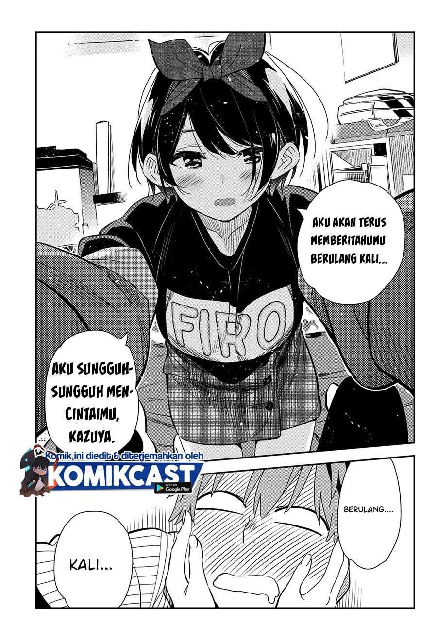 Kanojo Okarishimasu Chapter 185 Halaman 17