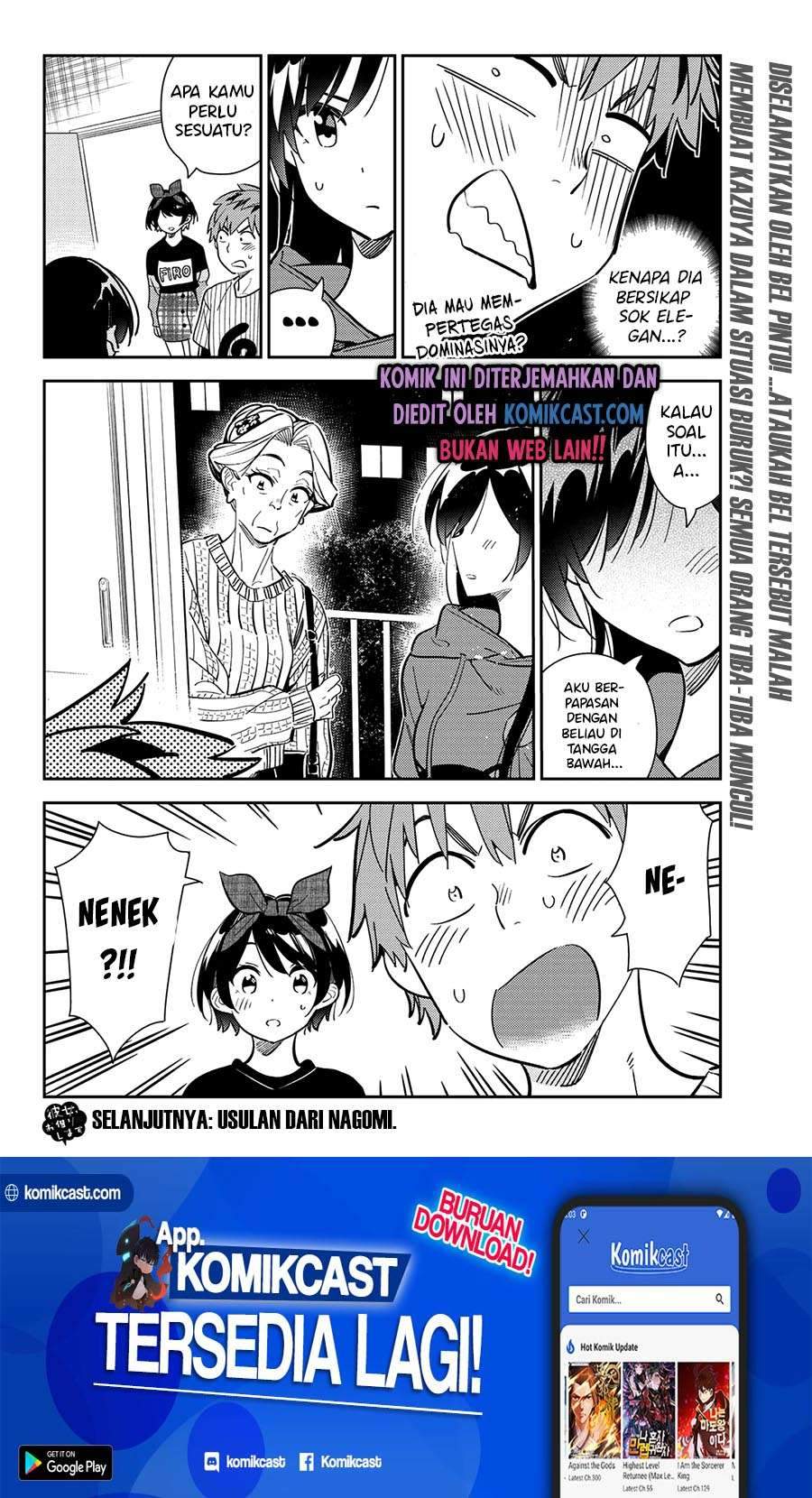 Kanojo Okarishimasu Chapter 185 Halaman 22