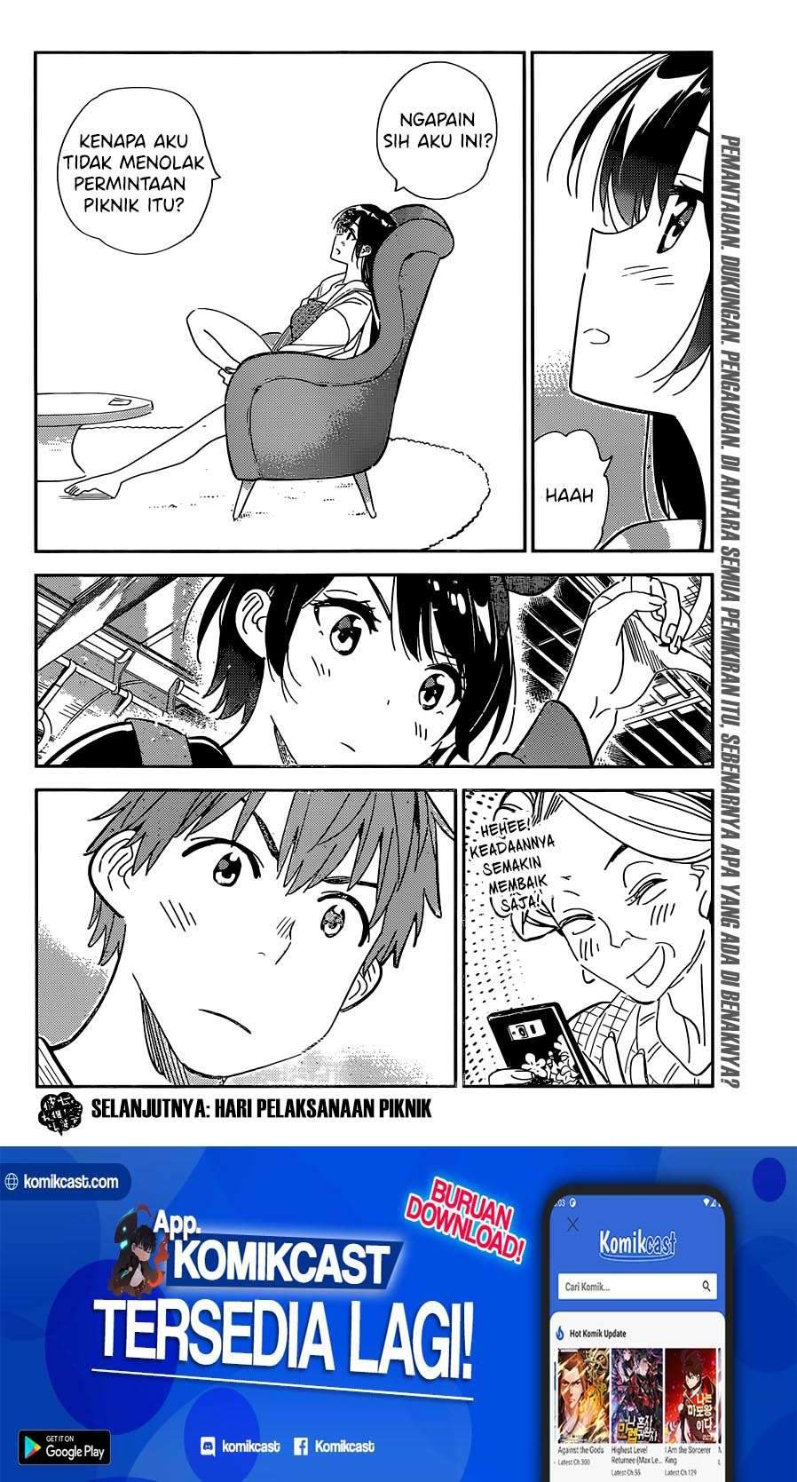 Kanojo Okarishimasu Chapter 187 Halaman 20