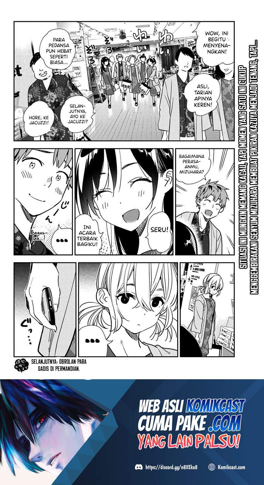Kanojo Okarishimasu Chapter 202 Halaman 22