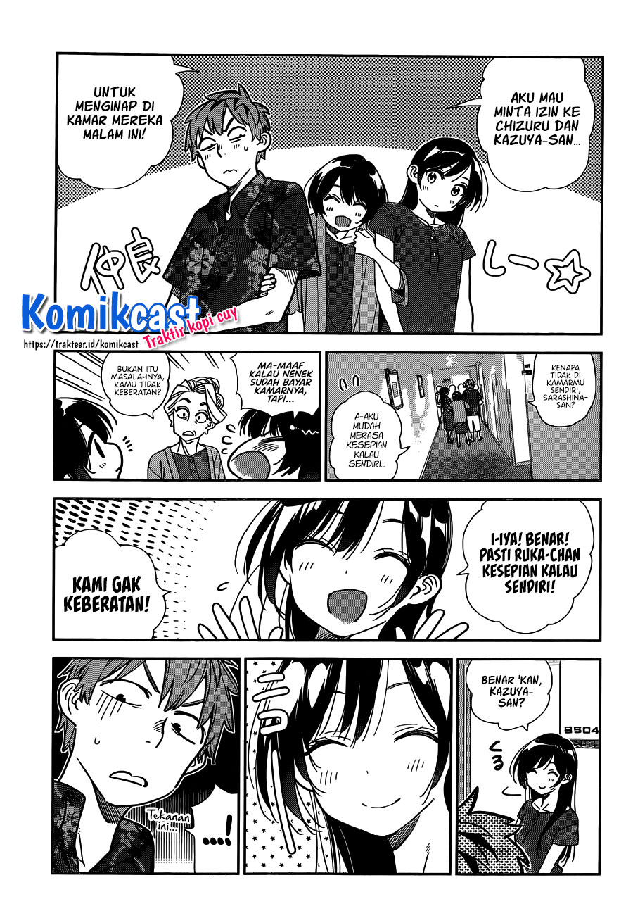 Kanojo Okarishimasu Chapter 204 Halaman 17