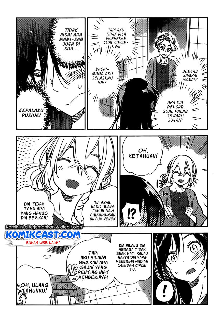 Kanojo Okarishimasu Chapter 208 Halaman 15
