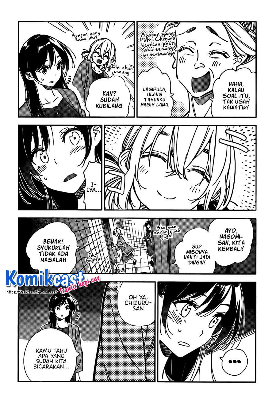 Kanojo Okarishimasu Chapter 208 Halaman 16