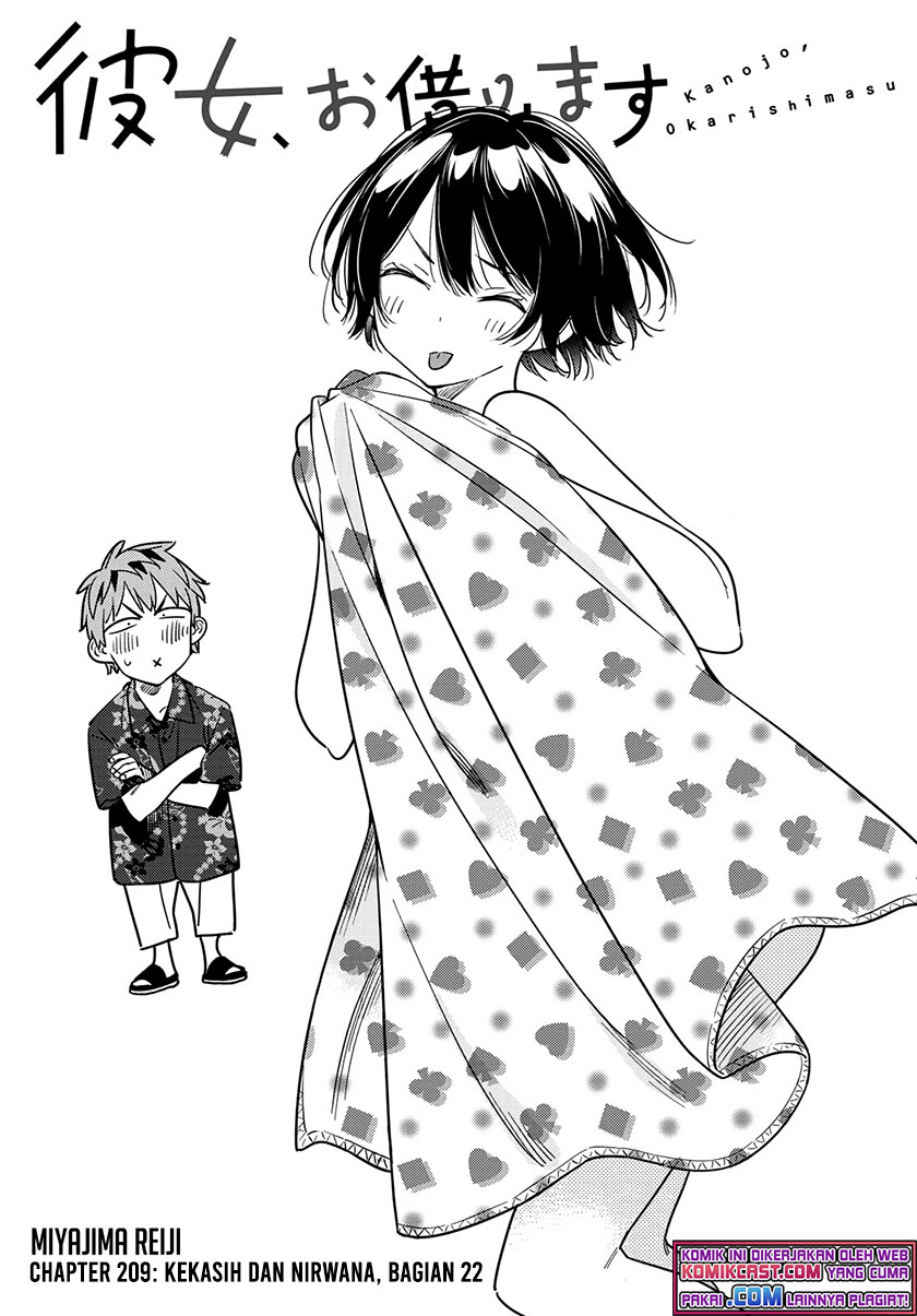 Kanojo Okarishimasu Chapter 209 Halaman 4