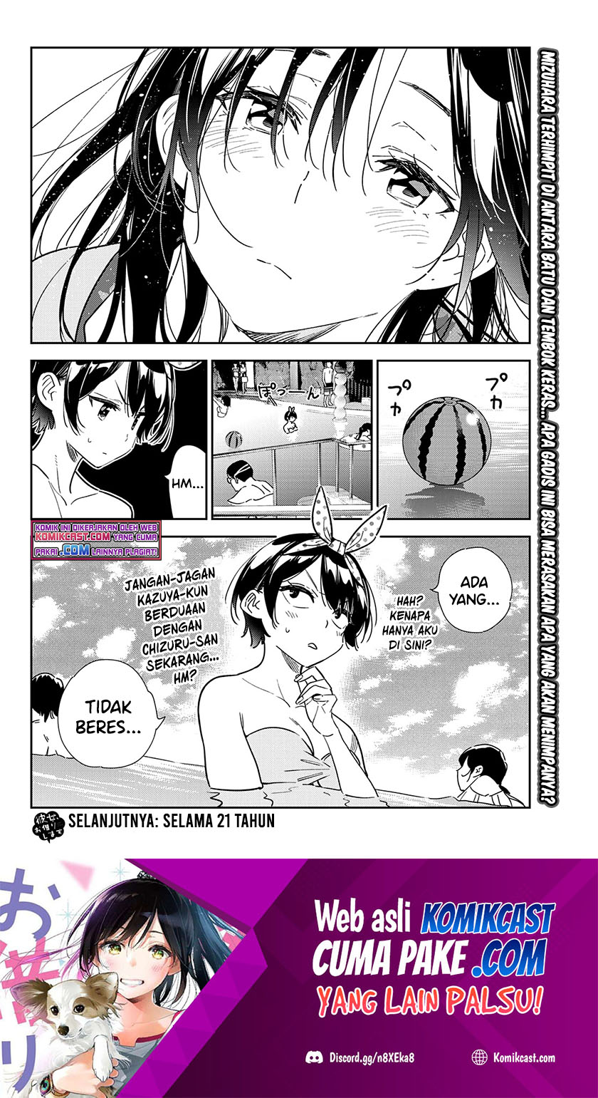 Kanojo Okarishimasu Chapter 209 Halaman 21