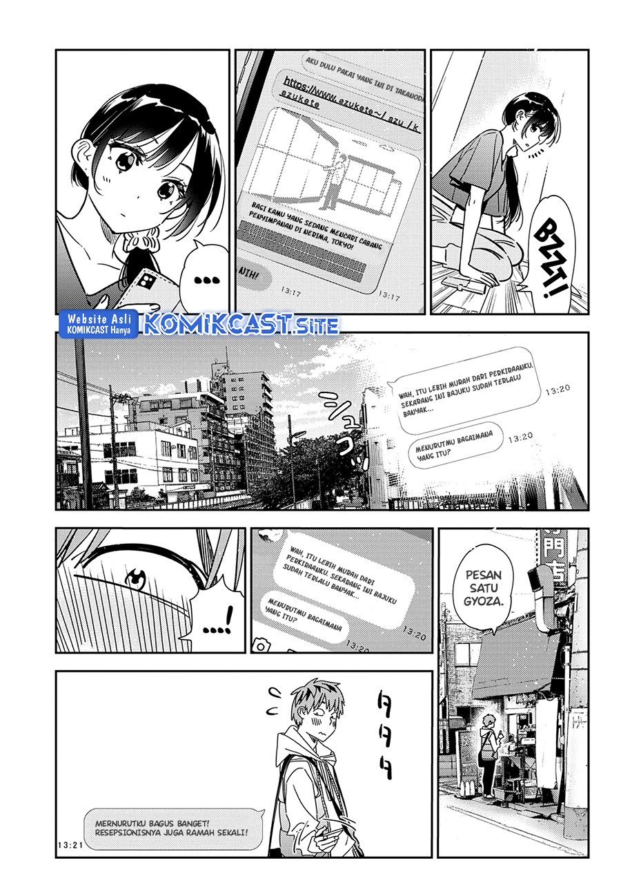 Kanojo Okarishimasu Chapter 244 Halaman 12