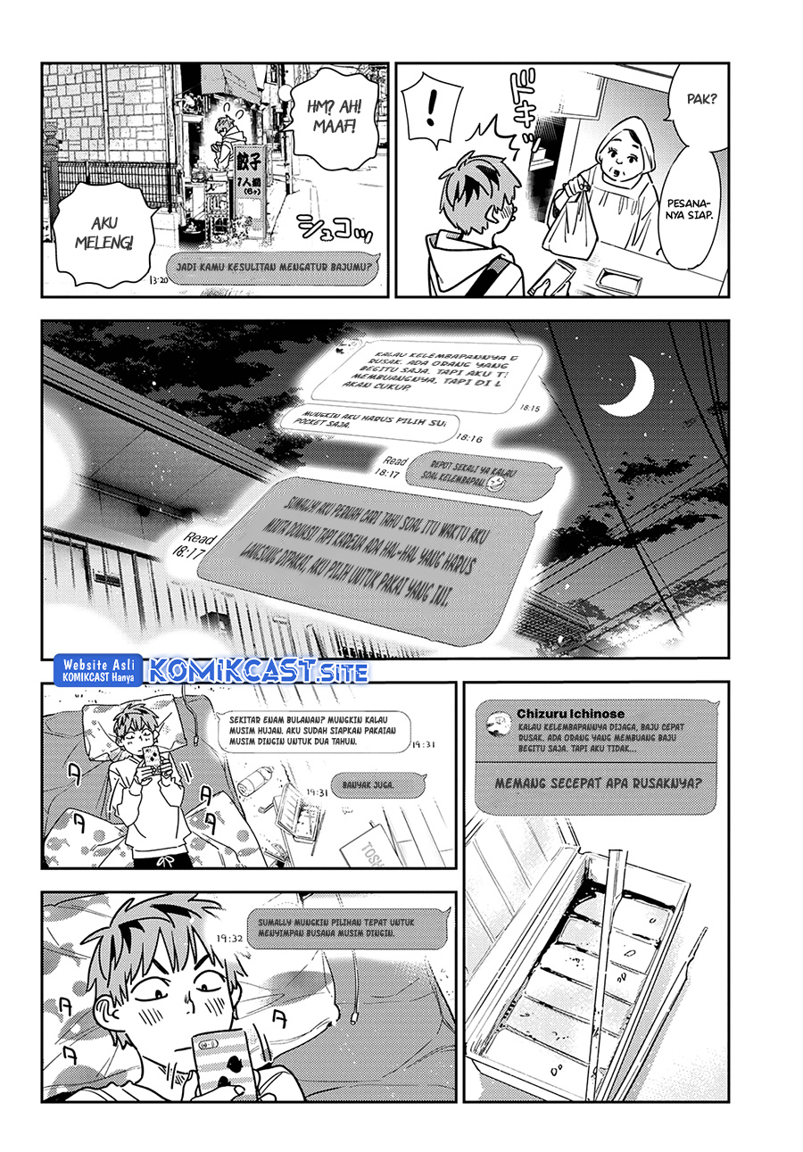 Kanojo Okarishimasu Chapter 244 Halaman 13
