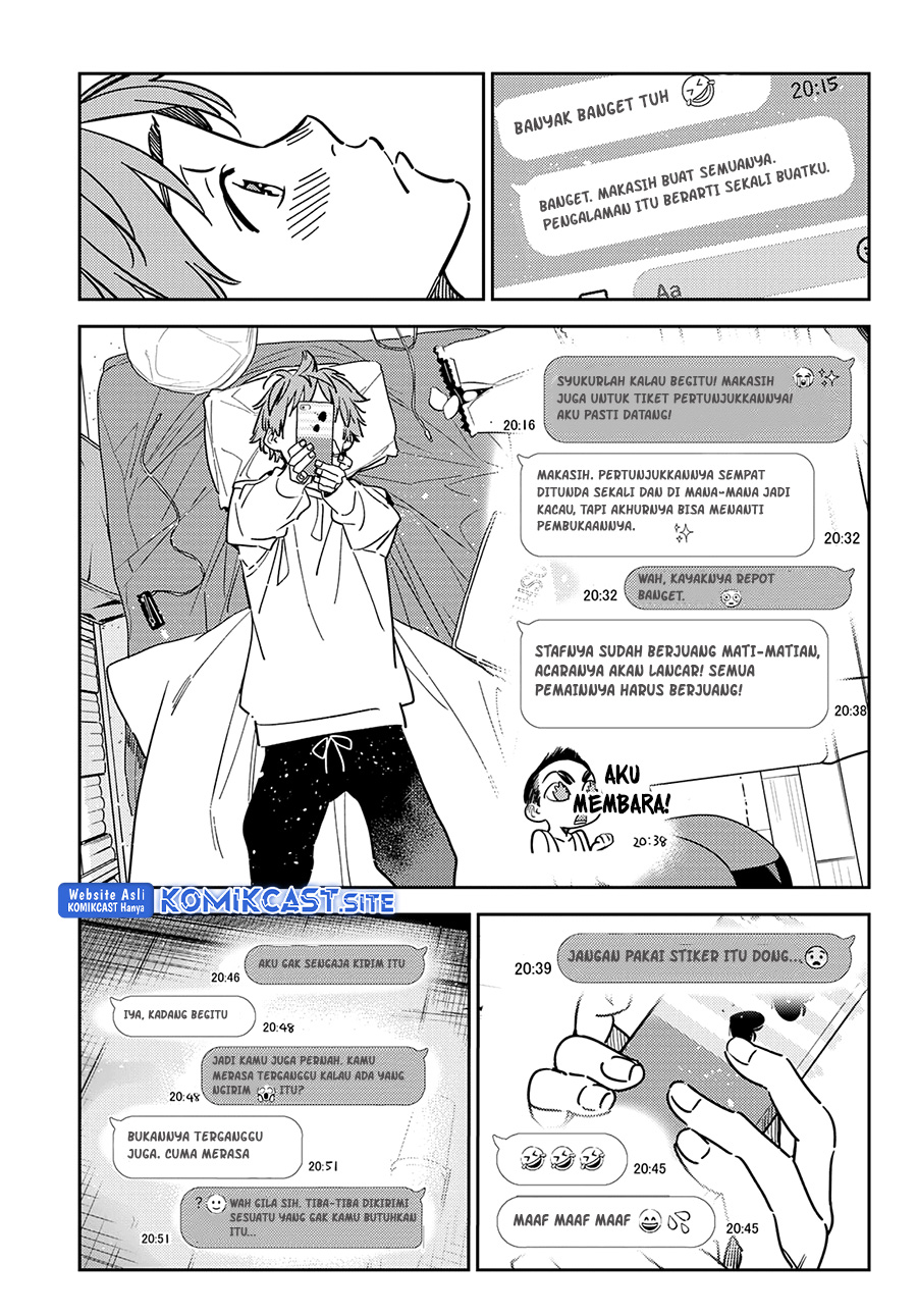 Kanojo Okarishimasu Chapter 244 Halaman 16